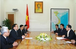 Phó Thủ tướng Hoàng Trung Hải tiếp Thứ trưởng Ngoại giao Triều Tiên